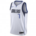 Maillot NBA Dallas Mavericks Dwight Powell 7 Nike 2022-23 Association Edition Blanc Swingman - Homme